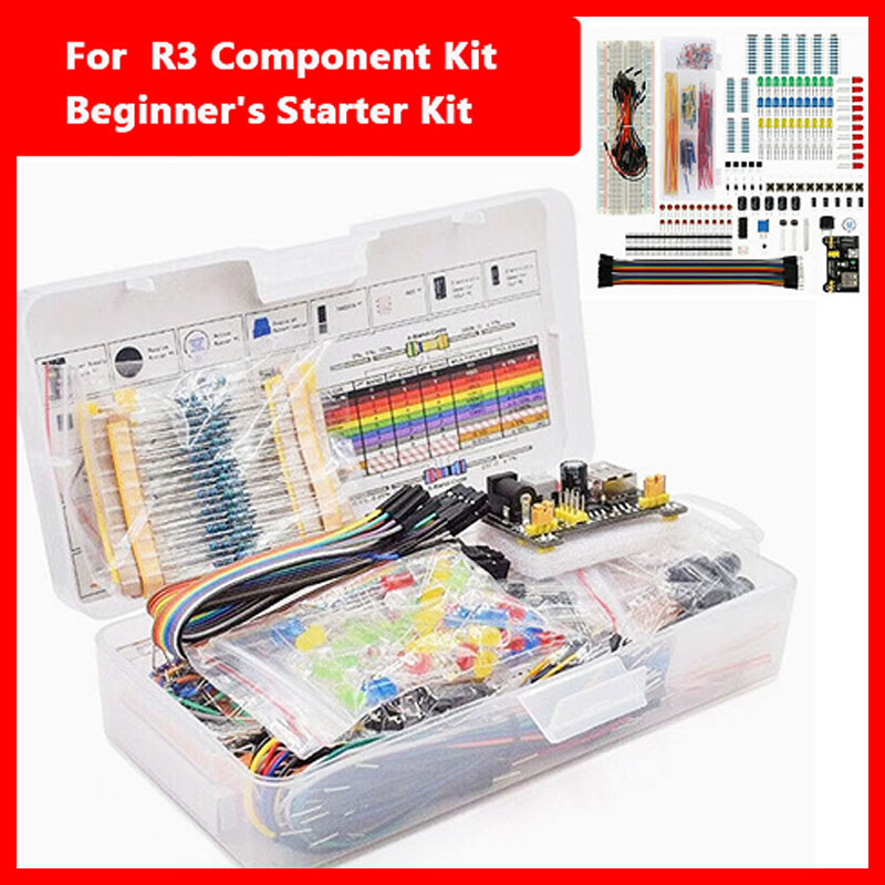 Lattepanda Sigma 32Gb - Elektronische Komponenten Elektrolytkondensator Widerstand LED 830-Loch-Breadboard-Kit