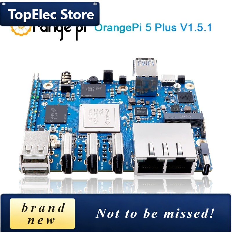Rk3588 Mini Pc Board - TopElec Orange Pi5 Plus 16GB Einplatinencomputer