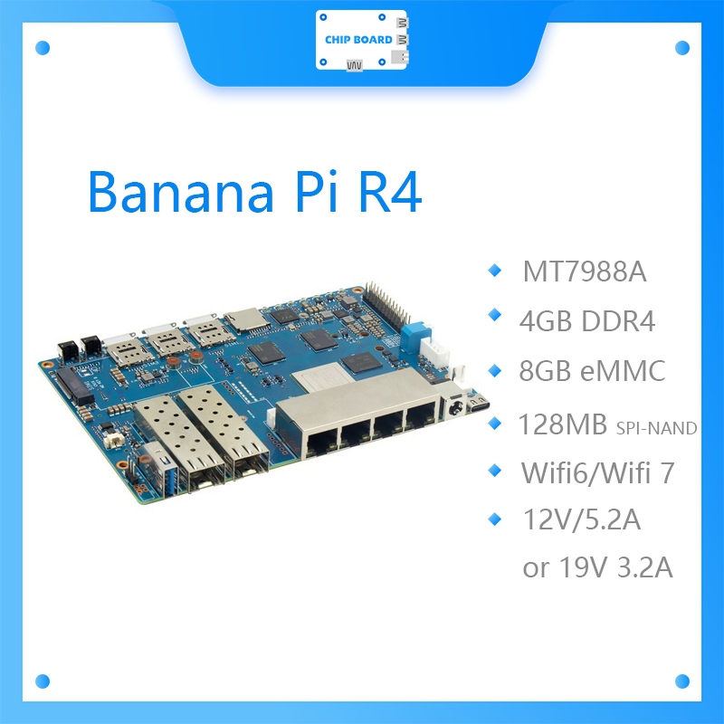 Banana Pi BPI R4 Wifi 7 Board  – Bananapi Bpi R4 Wifi 7 Bewertung und Preis