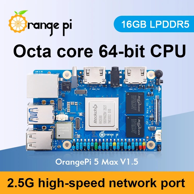 RoRuS Orange Pi 5 Max 16GB V1. – Orange Pi 5 Max Rk3588 Bewertung und Preis