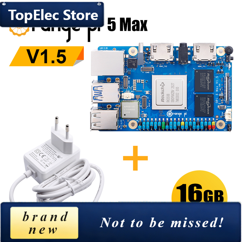 TopElec OrangePi 5 Max 16GB V1 – Orange Pi 5 Max Rk3588 Bewertung und Preis